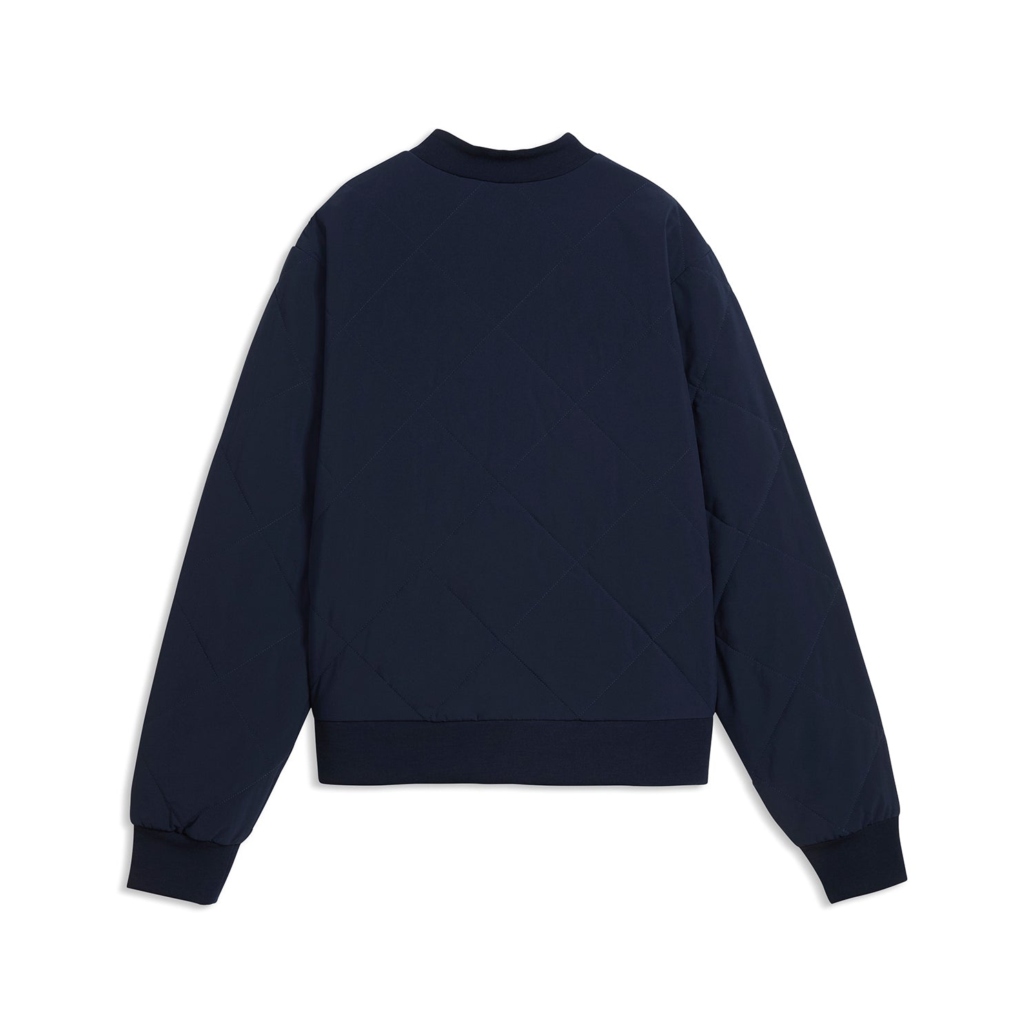 Puma Ladies Jacket In Navy - Quilted Warmth with A Contemporary Silhouette