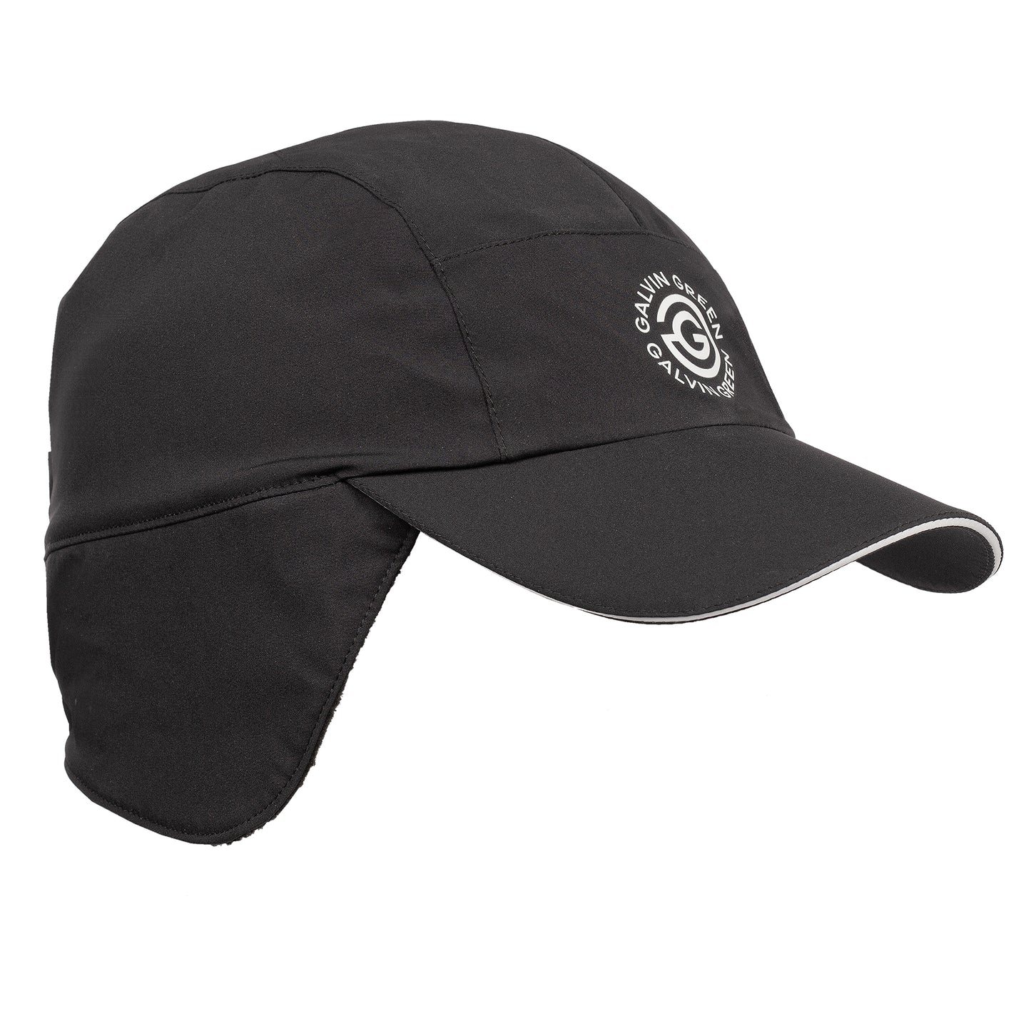 Galvin Green Ladies Black Fleece Lined Waterproof Hat with PERTEX® Shield Stretch 