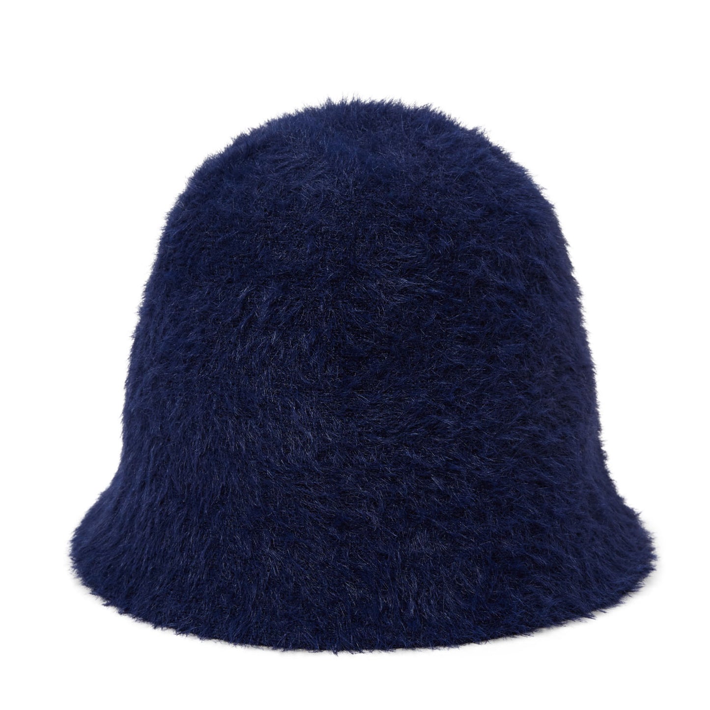 Swing Out Sister Faux Fur Bucket Hat in Navy
