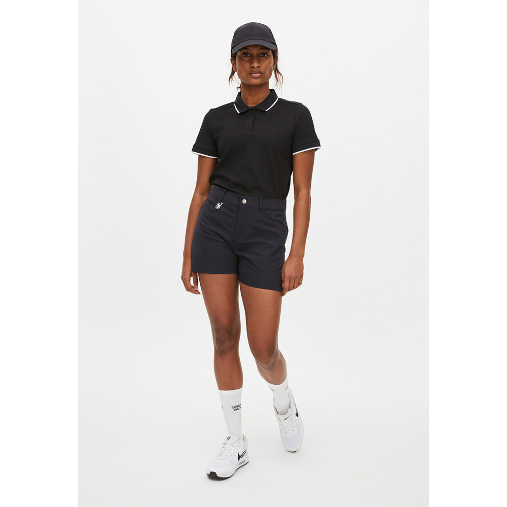Rohnisch Ladies Black Short Golf Shorts in Black - Last Pair Size 22 Only Left