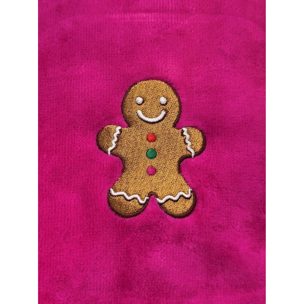 Surprizeshop Ladies Christmas Gingerbread Man Golf Towel