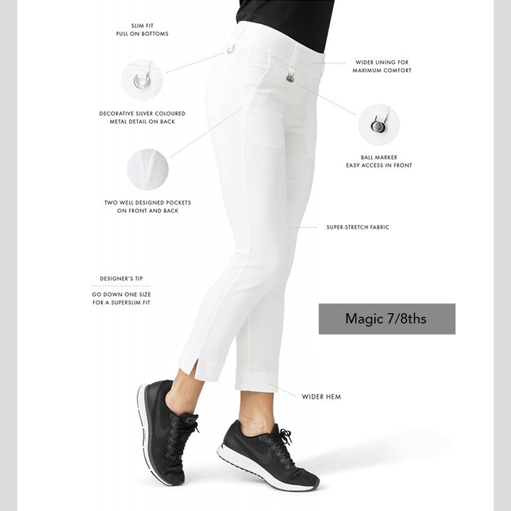 Pull on stretch outlet trousers ladies