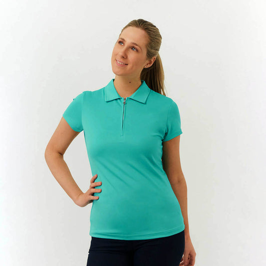 Pure Ladies Silky Soft Cap Sleeve Polo