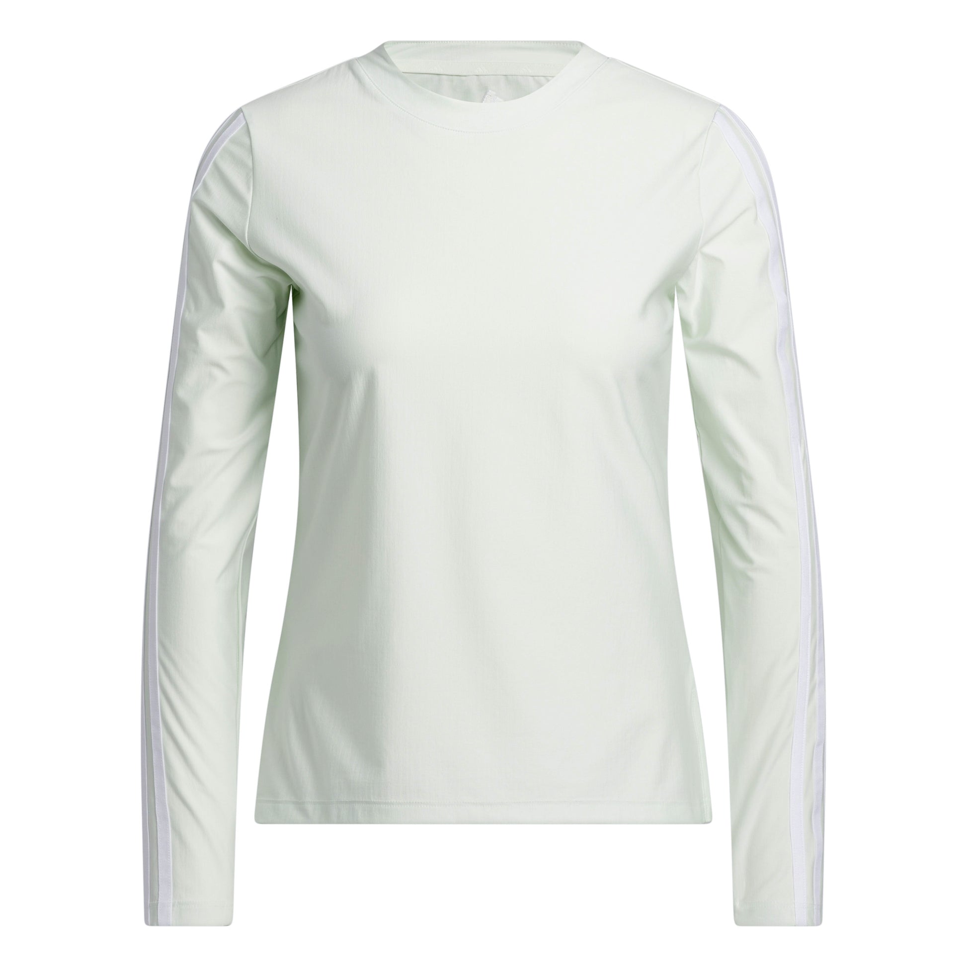 adidas Ladies Long Sleeve Golf Top with 3-Stripes Design in