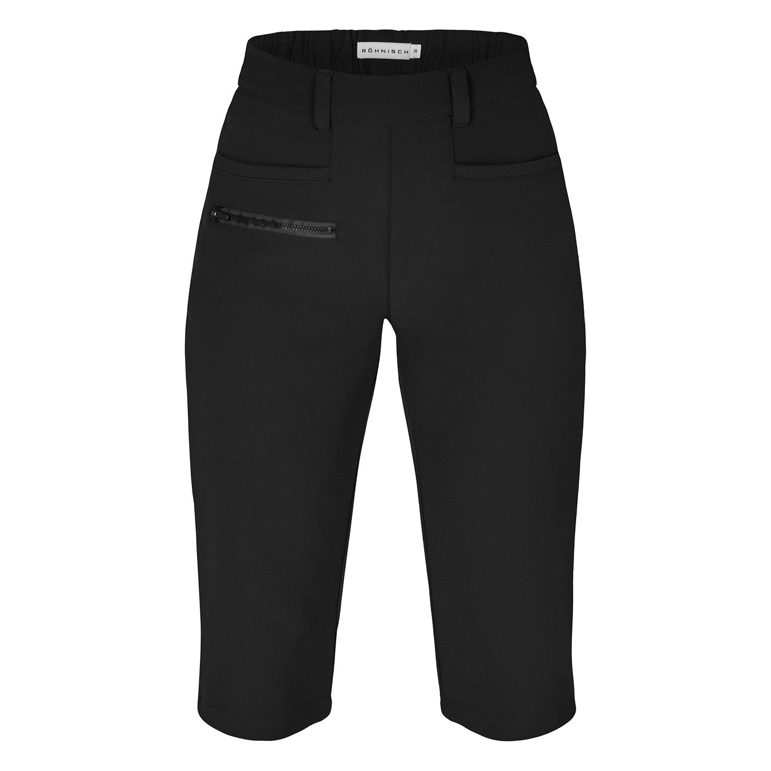 Rohnisch Ladies Chic Pull-On City Shorts in Black