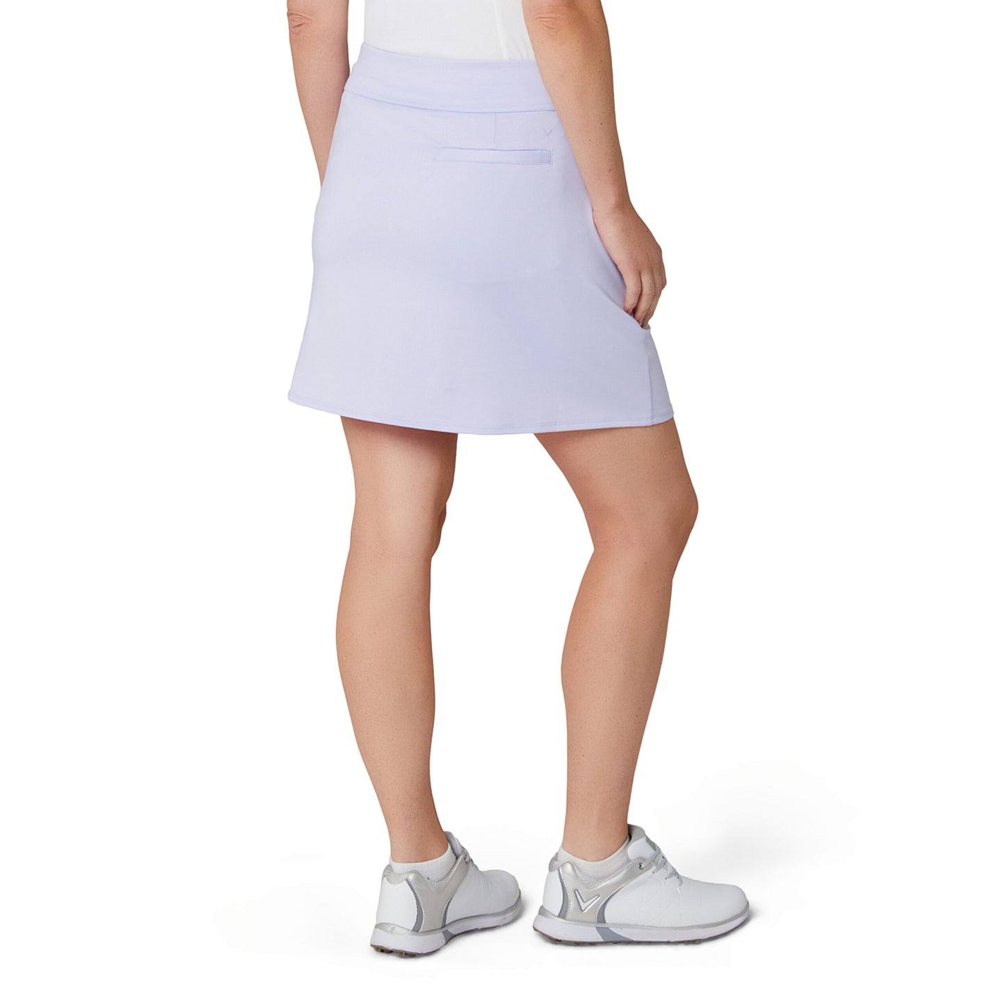 Callaway Ladies Pull-On Jersey Skort with Flattering, Sculpting Details - A Summer Golf Essential