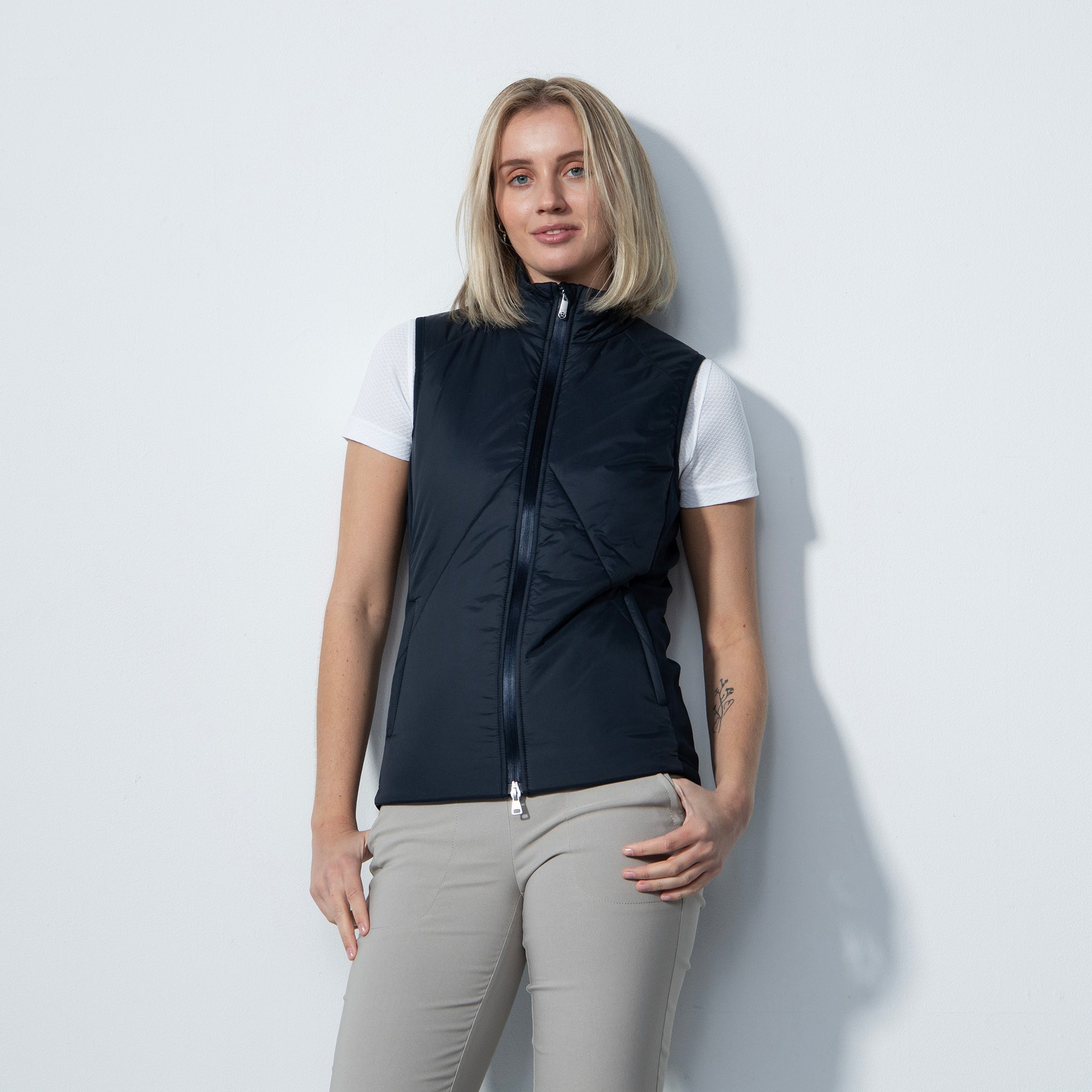 Daily Sports Ladies Lightweight Navy Golf Gilet