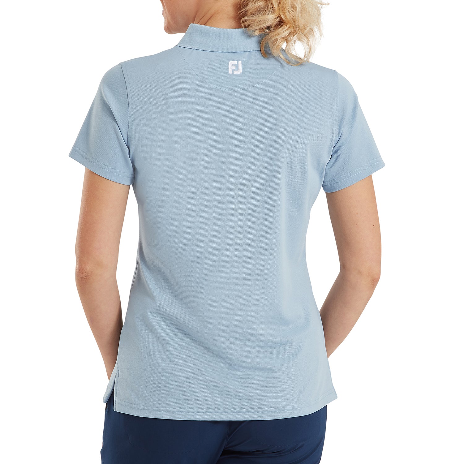 FootJoy Ladies Smart Short Sleeve Pique Polo for a Timeless Look