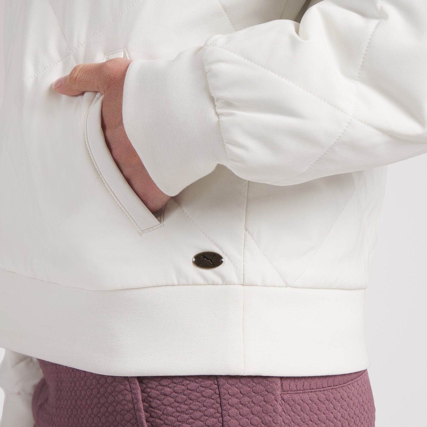 Puma Ladies Jacket - Quilted Warmth with A Contemporary Silhouette