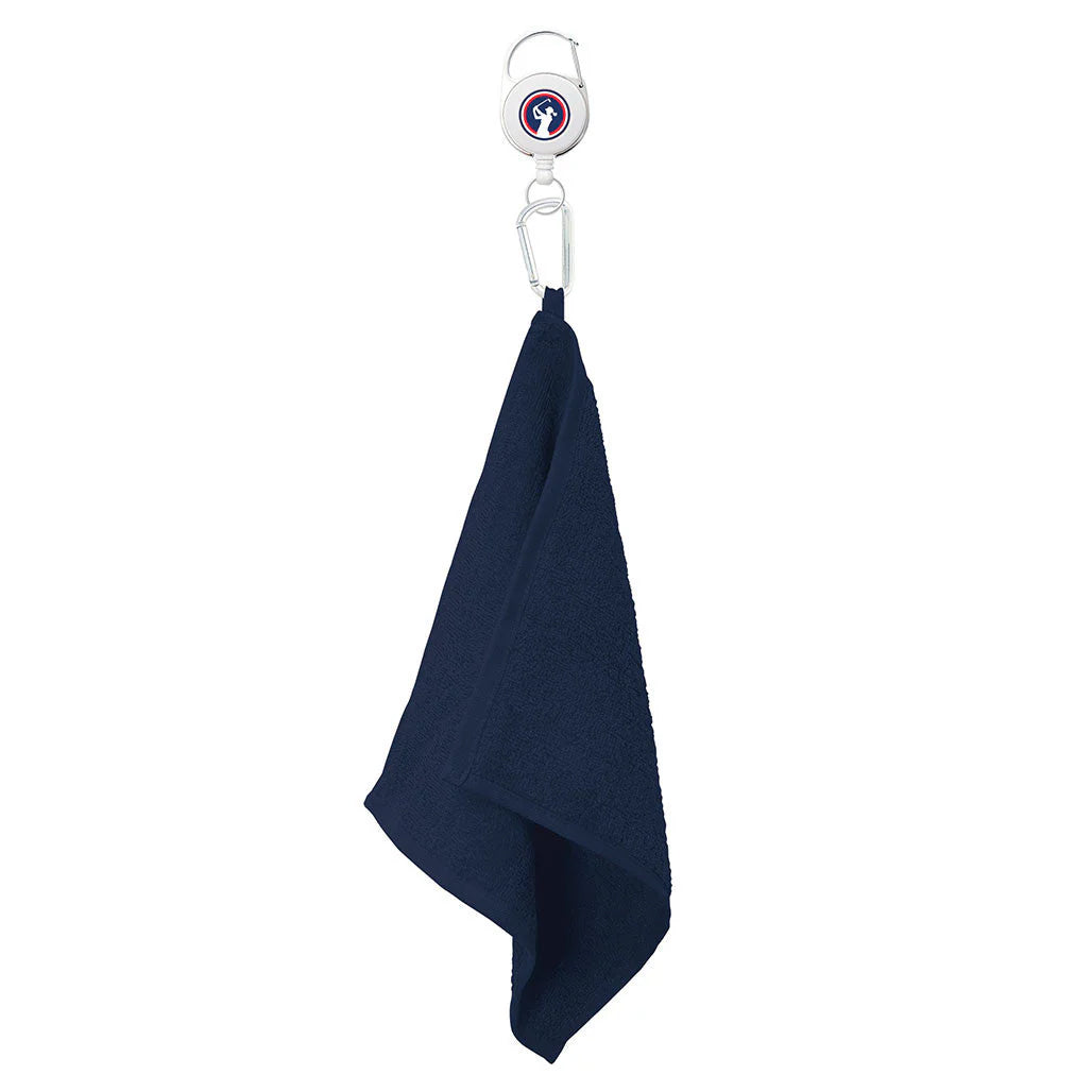 Surprizeshop Ladies Navy Retractable Golf Towel