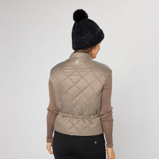 Swing Out Sister Ladies Insulated Gilet with Drawstring Waist