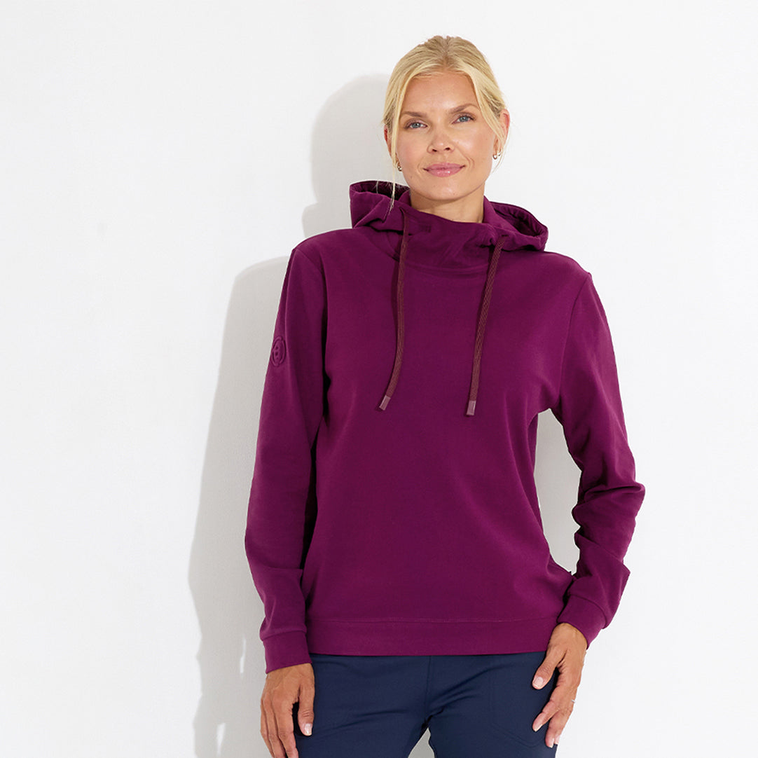 Abacus Ladies Hoodie in Soft Brushed Fleece Fabric