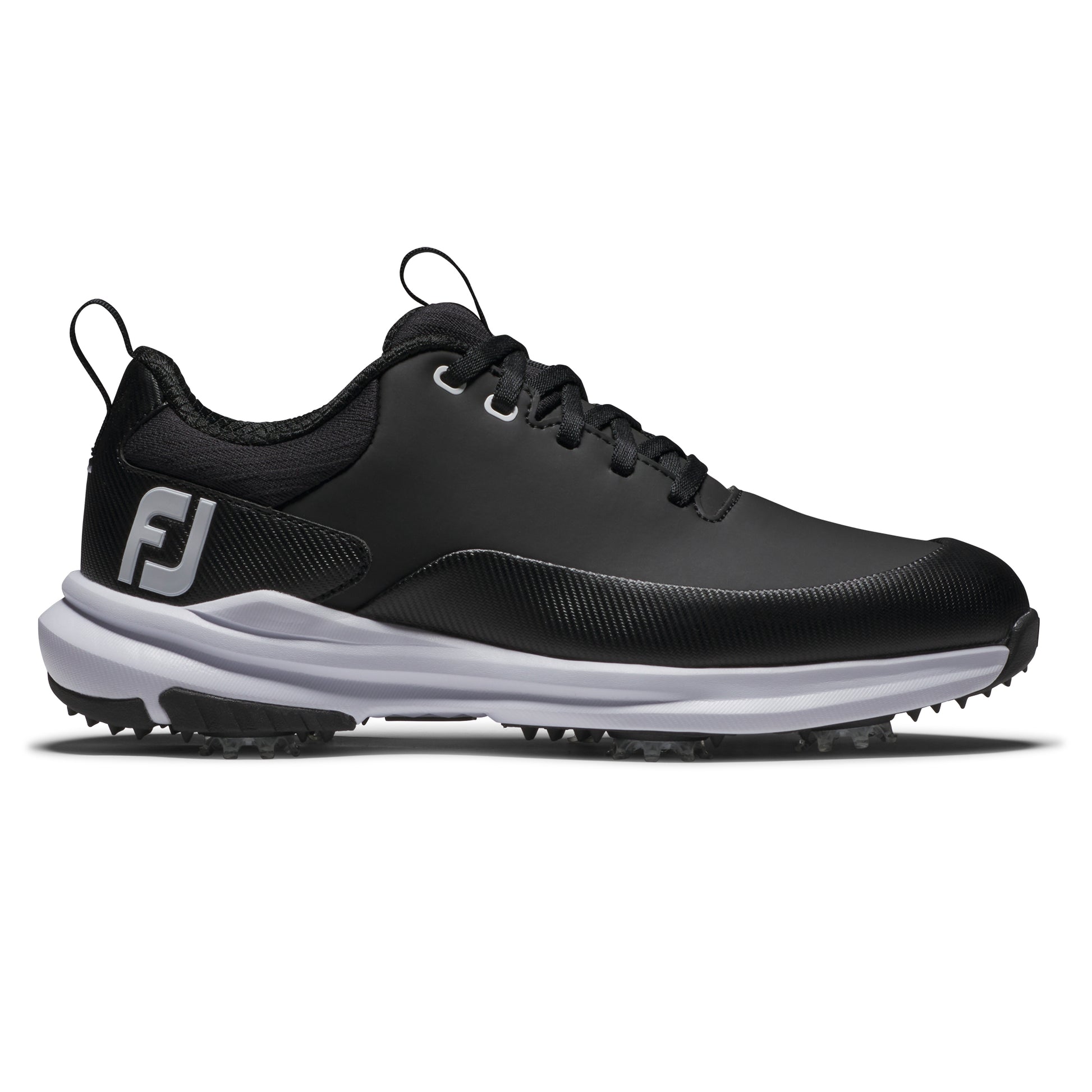 FootJoy Ladies Wide Fit Waterproof Tour Rival Golf Shoe in Black