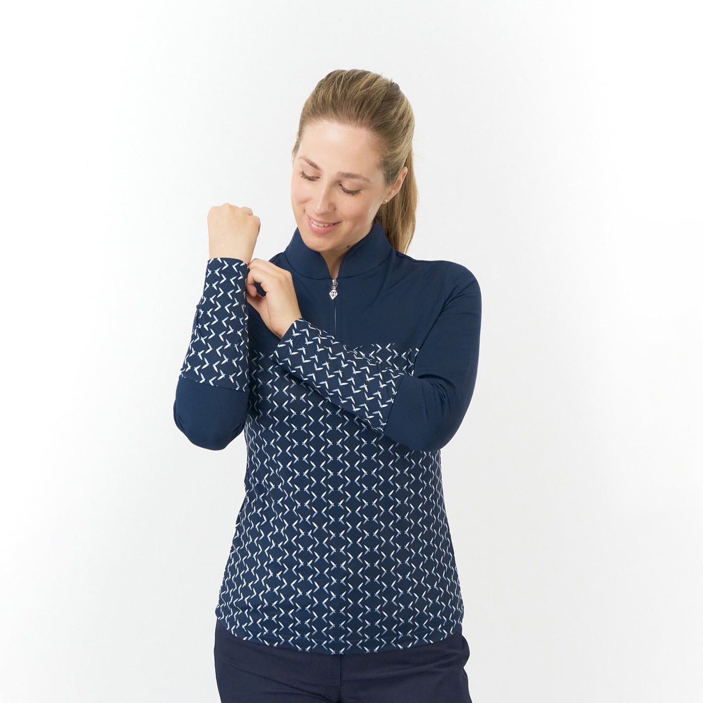 Pure Ladies Long Sleeve Mid-layer Golf Top