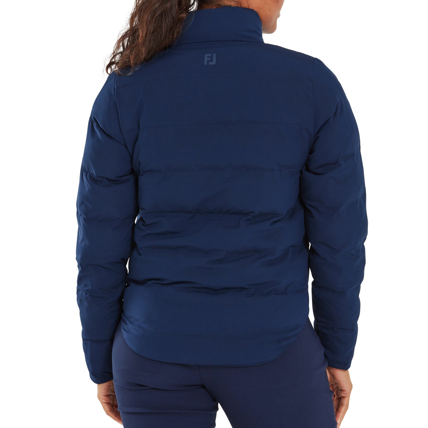 FootJoy Ladies Water Resistant Thermal Insulated Padded Jacket in Navy