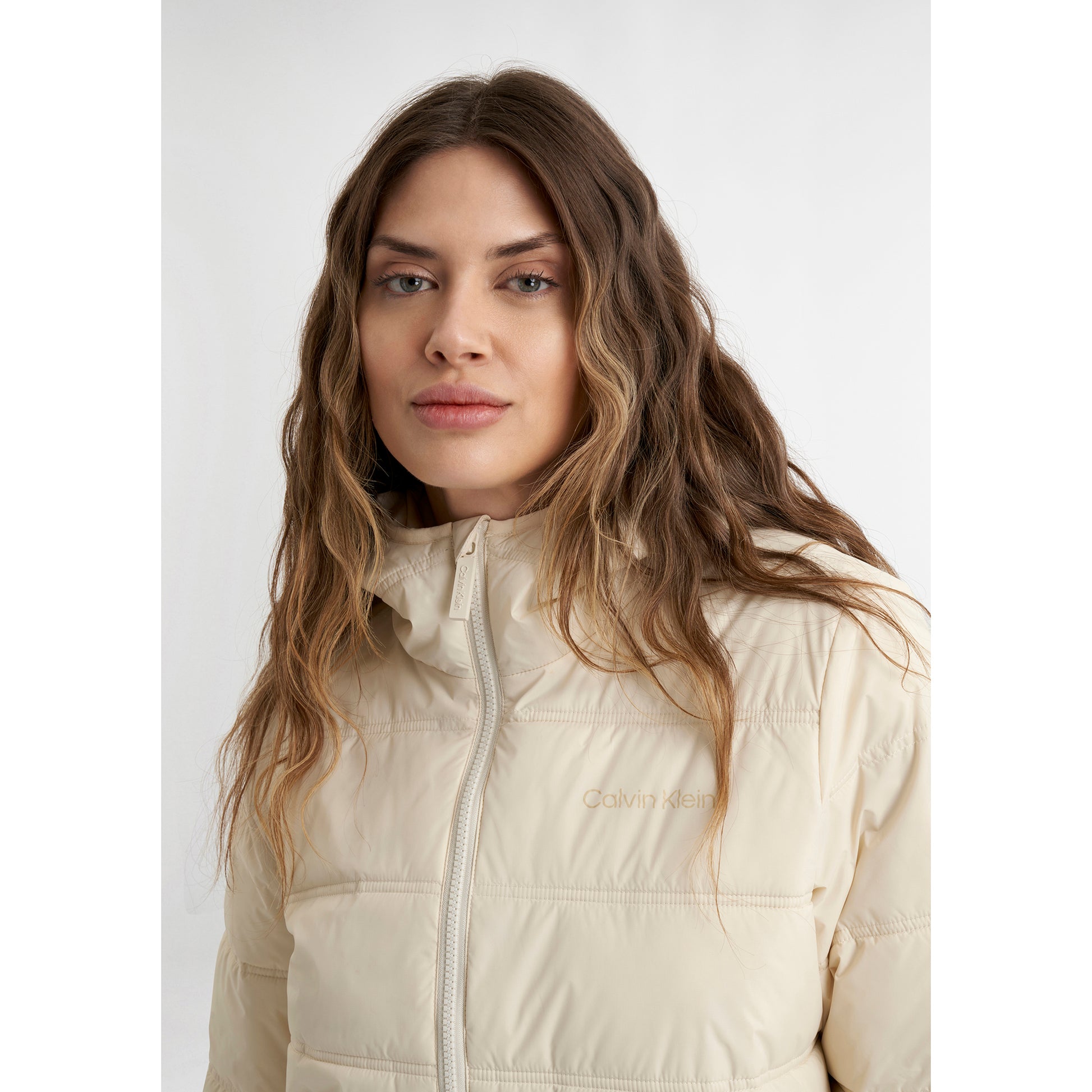 Calvin Klein Ladies Quilted Jacket with Hood