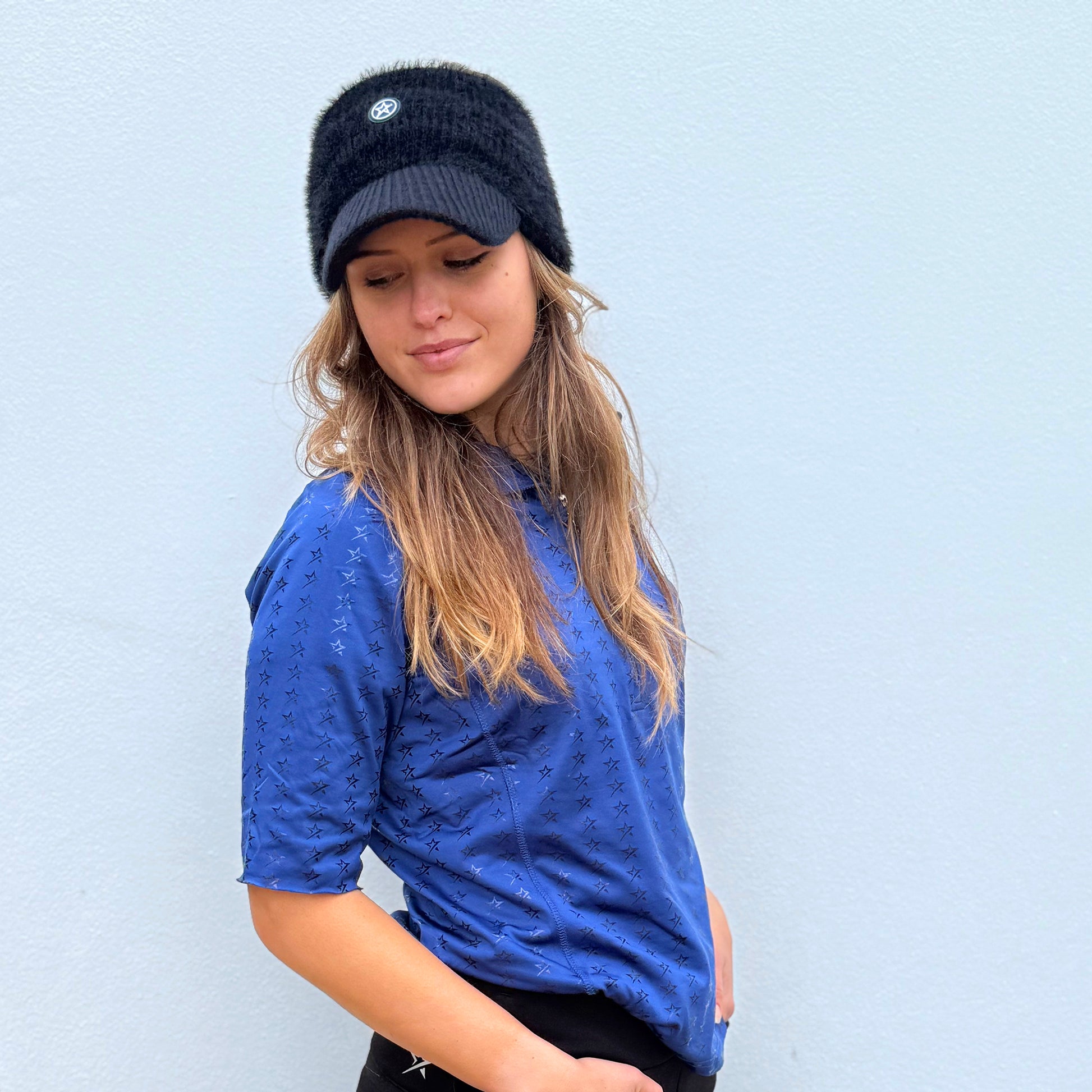 Swing Out Sister Ladies Brushed Backed Half Sleeve Top with 1/4 Zip