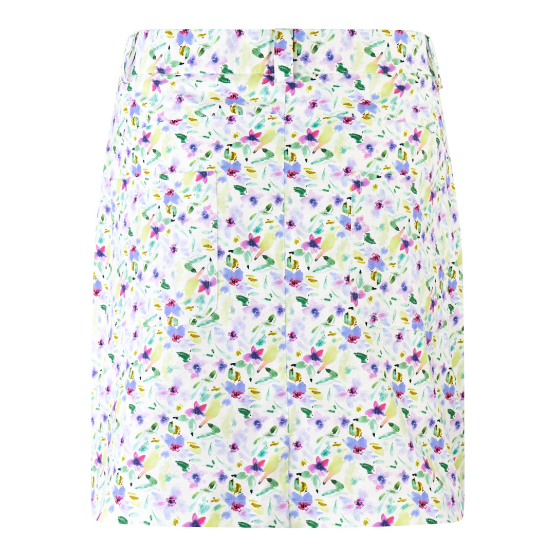 Pure Golf Skort in Ethereal Bouquet Print