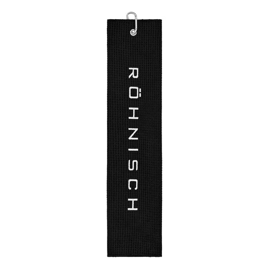 Rohnisch Ladies Golf Towel in Black