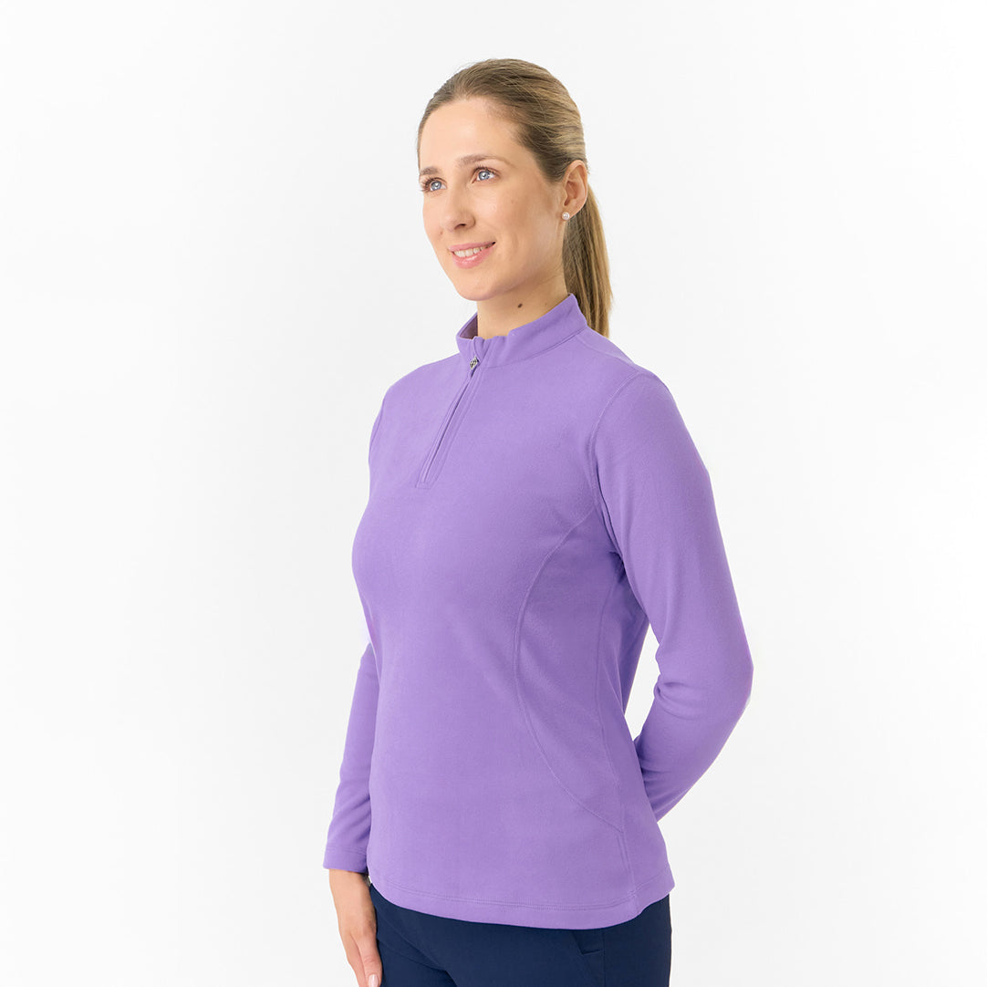 Pure Golf Ladies Super Soft 1/4 Zip Fleece