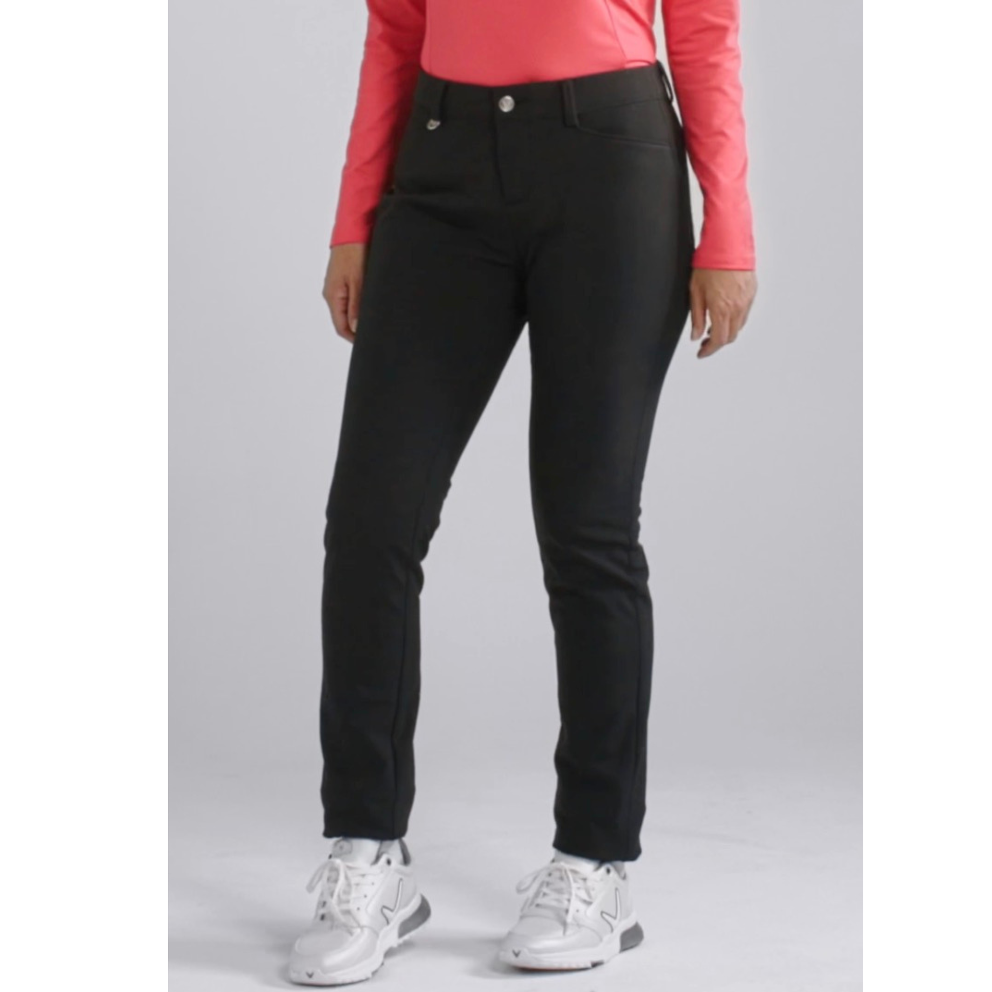 Callaway Ladies Weather Series Thermal Trousers in Caviar