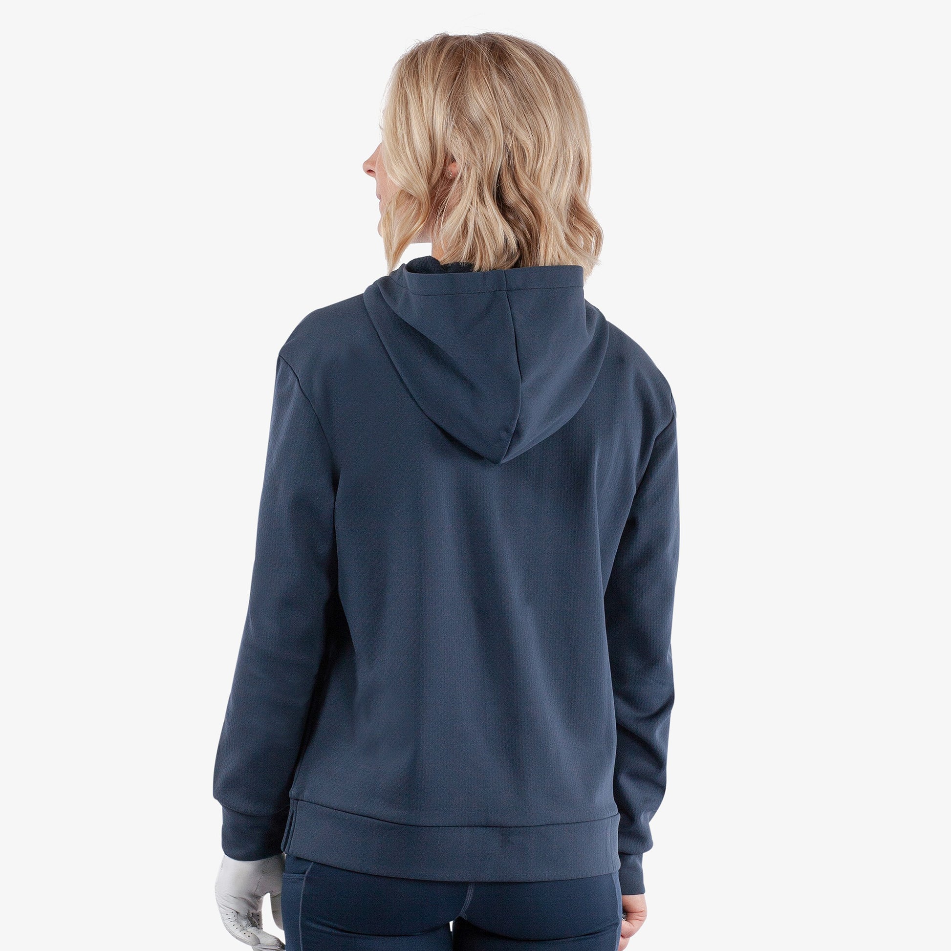 Galvin Green Ladies Navy Insulating Hooded Sweatshirt for Ultimate Game-Day Comfort