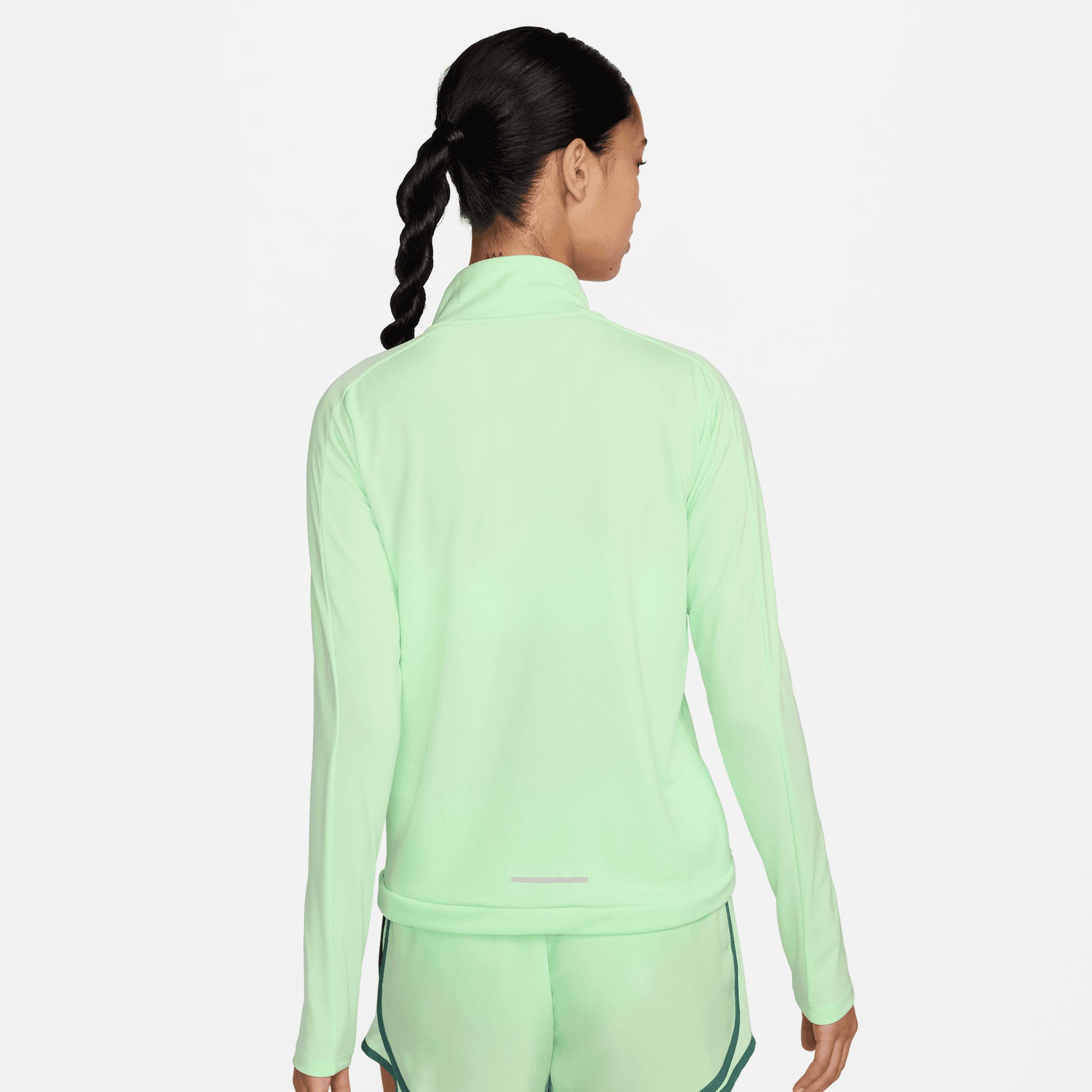 Nike Ladies Dri-FIT Long Sleeve Top in Vibrant Green