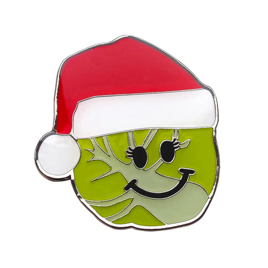Christmas Brussel Sprout Golf Ball Marker