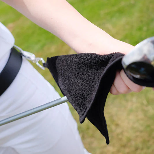 Surprizeshop Ladies Navy Retractable Golf Towel