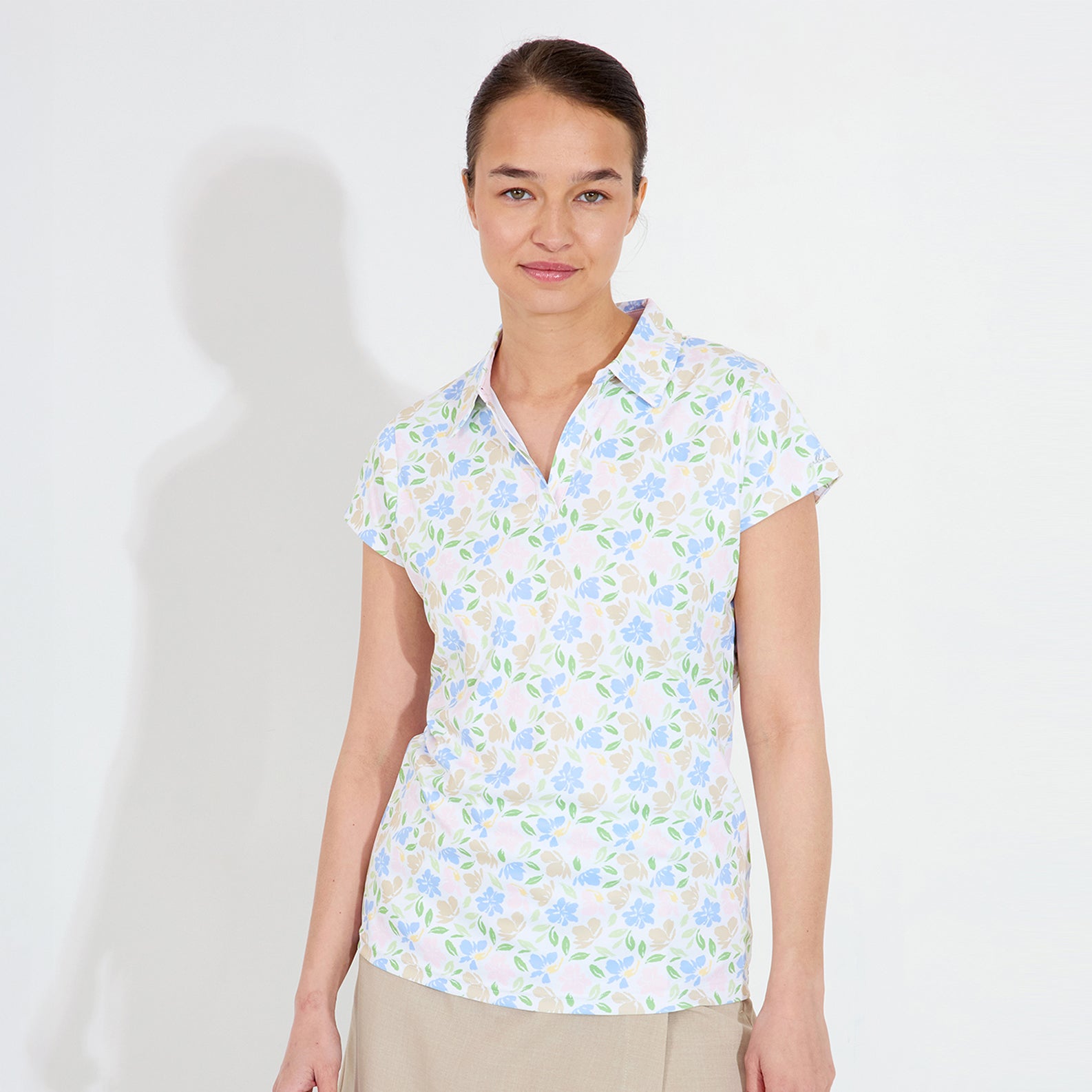 Abacus Ladies DryCool Cap Sleeve Polo - Soft, Stretch & Sun-Smart