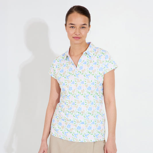 Abacus Ladies DryCool Cap Sleeve Polo - Soft, Stretch & Sun-Smart