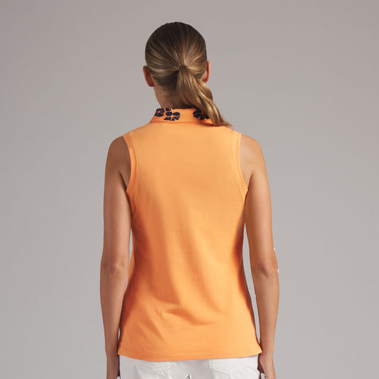 Puma Golf Ladies Cotton Blend Sleeveless Polo - Light, Cool & Designed To Move With You