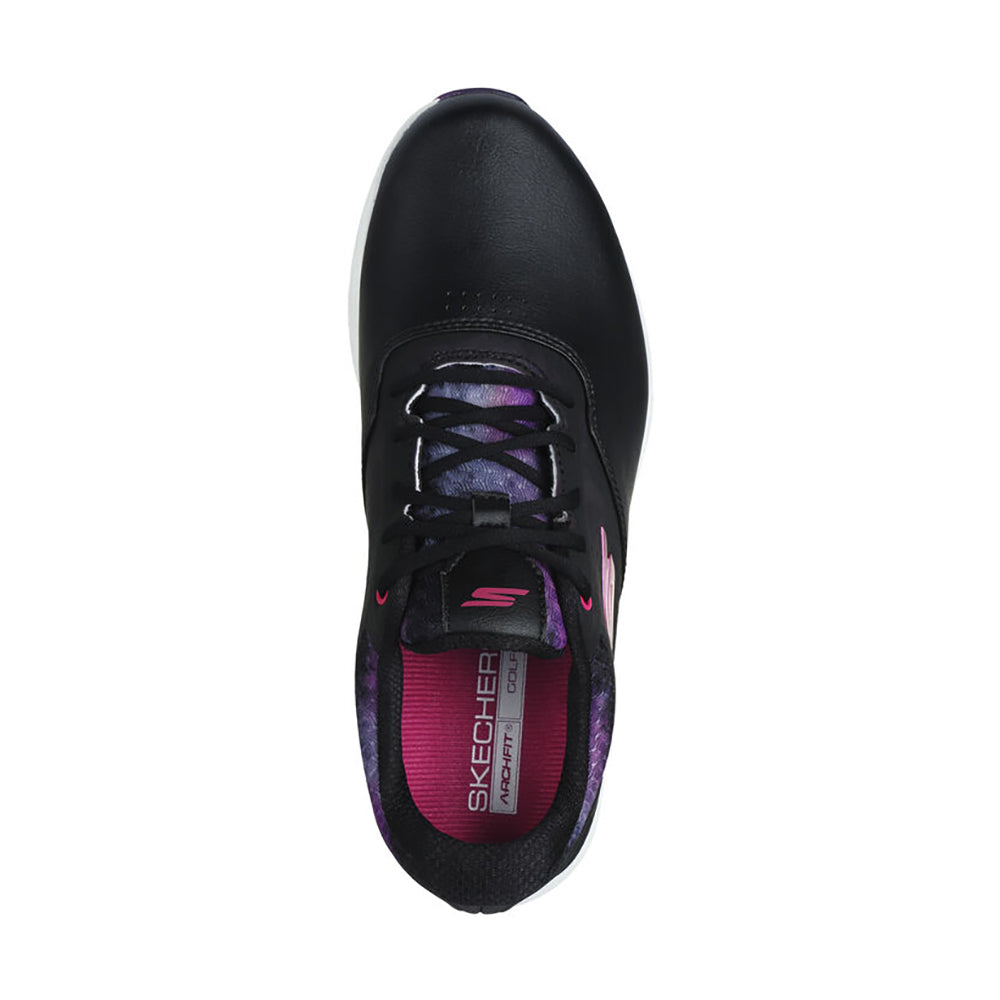 Skechers Ladies GO GOLF Pro GF Waterproof Shoe in Black Multi