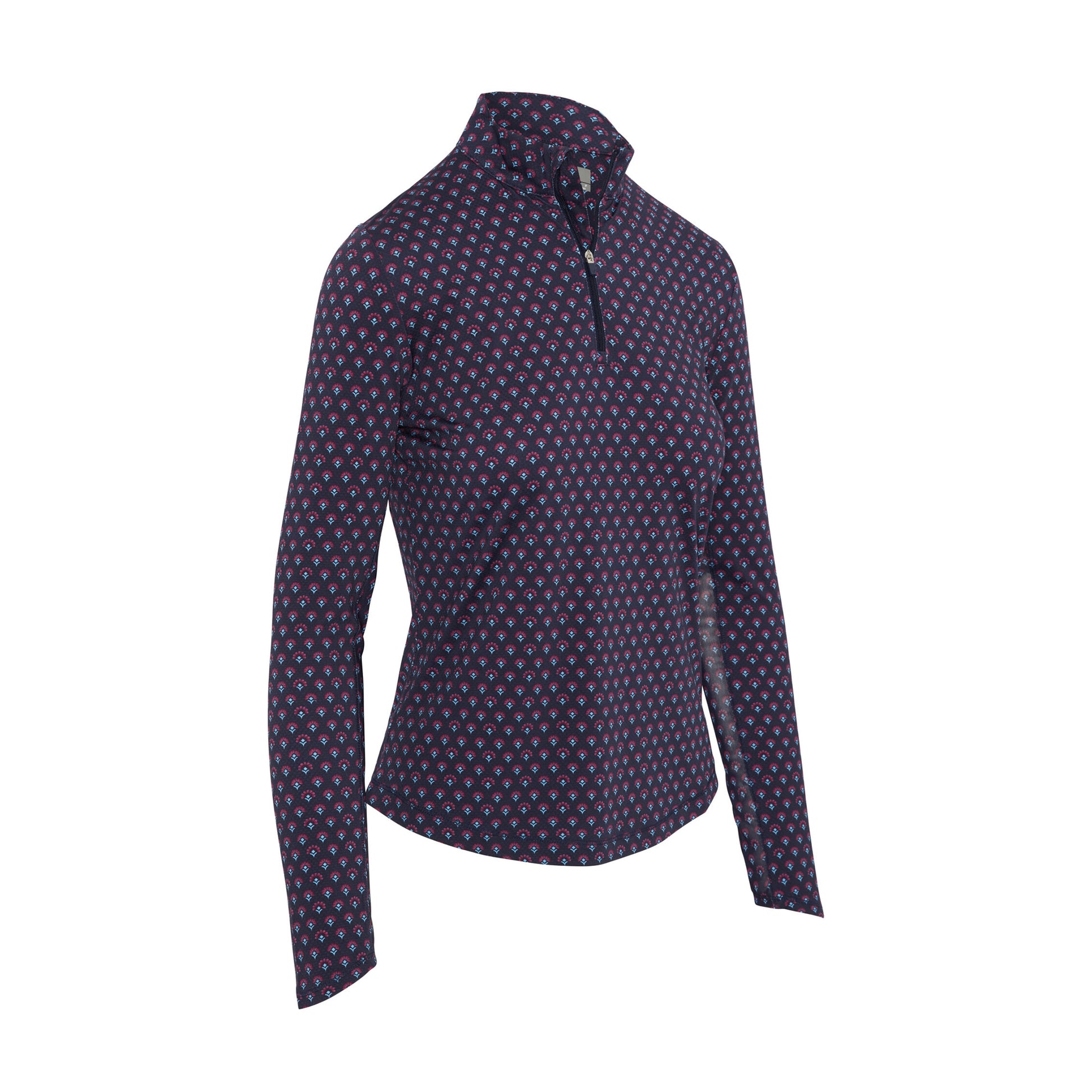 Callaway Womens Golf Top with Floral Print Design