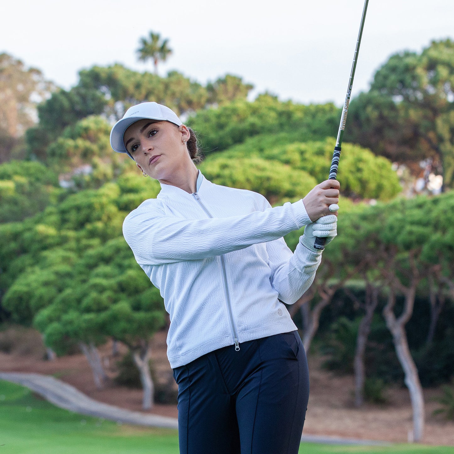 Galvin Green Women's Full-Zip Jacket - Sleek INSULA Warmth with a Refined Feminine Silhouette