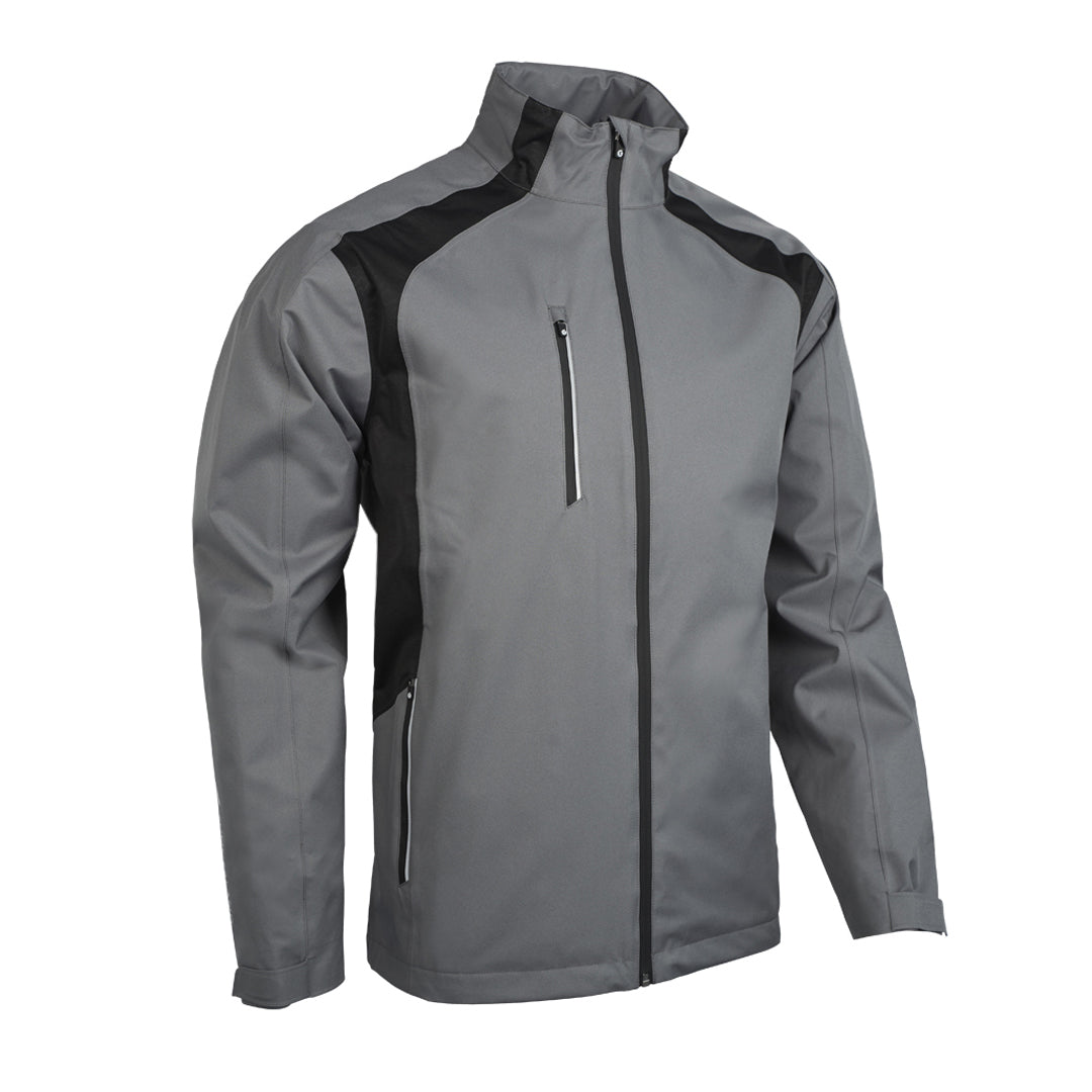 Sunderland Mens Waterproof Jacket with Contrast Panels and Lifetime Guarantee