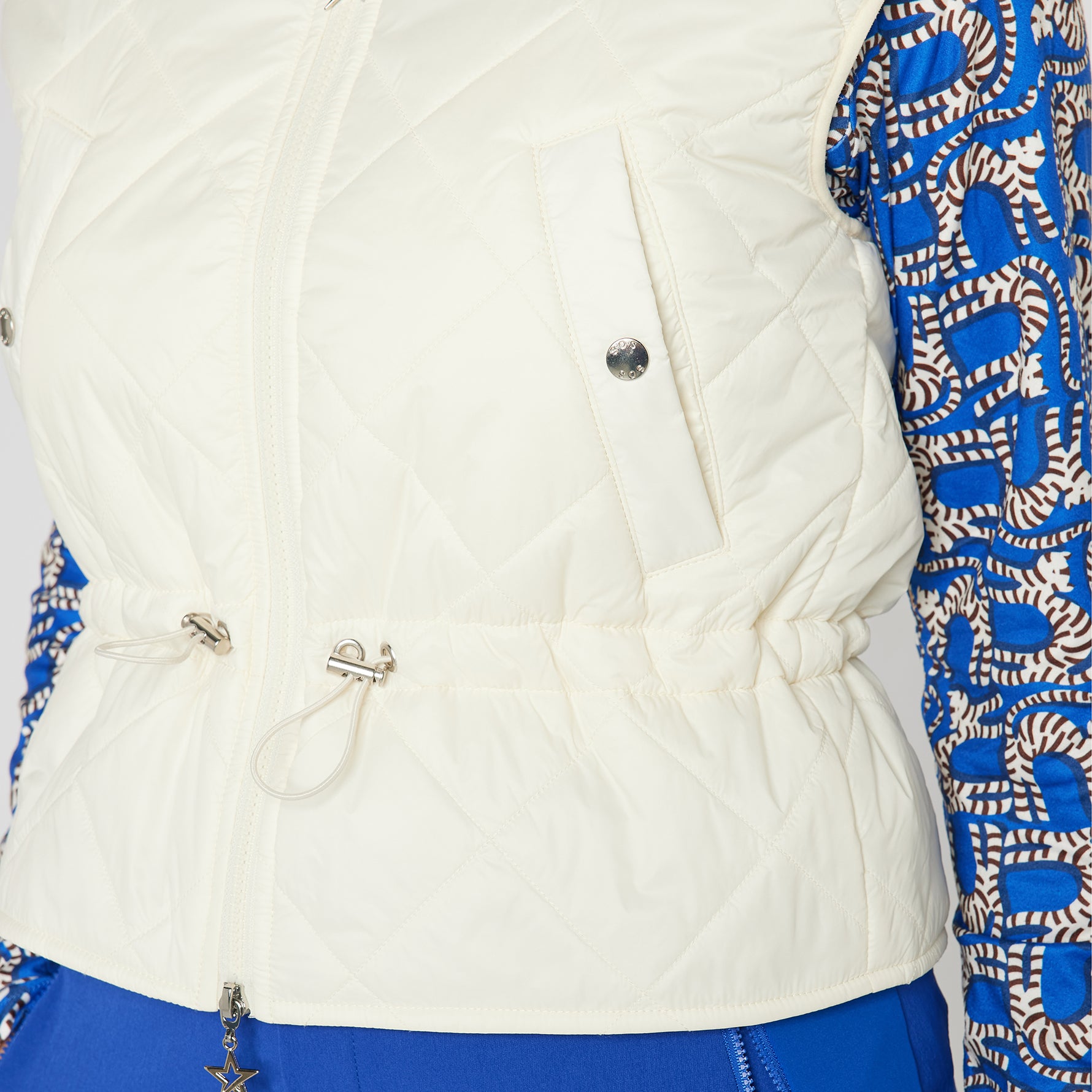 Swing Out Sister Ladies Insulated Gilet with Drawstring Waist