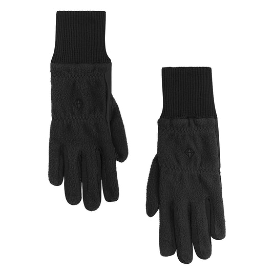 Pure Golf Ladies Pair of Polar Fleece Gloves in Black