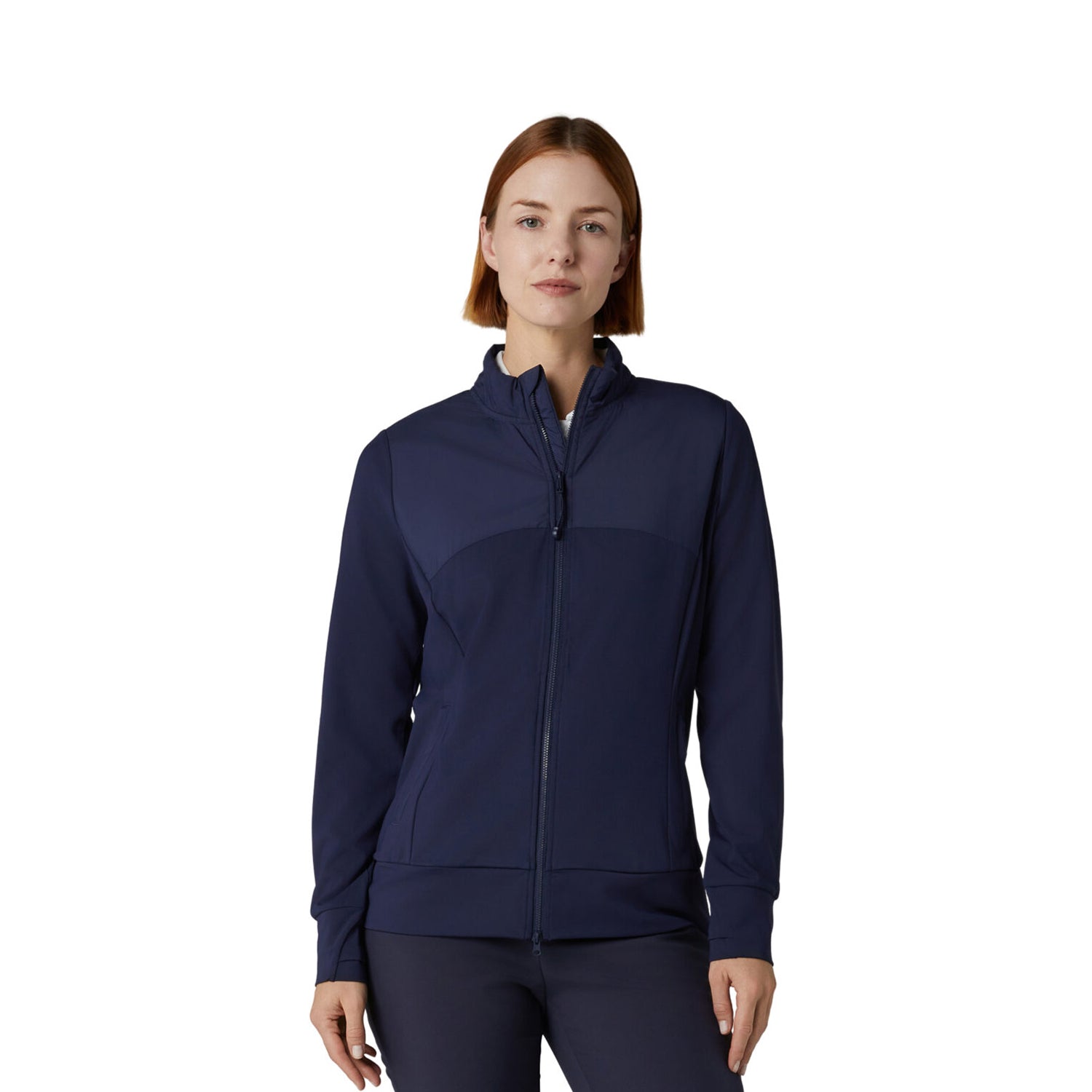 Callaway Ladies Golf Thermal Hybrid Jacket with Primaloft in Navy