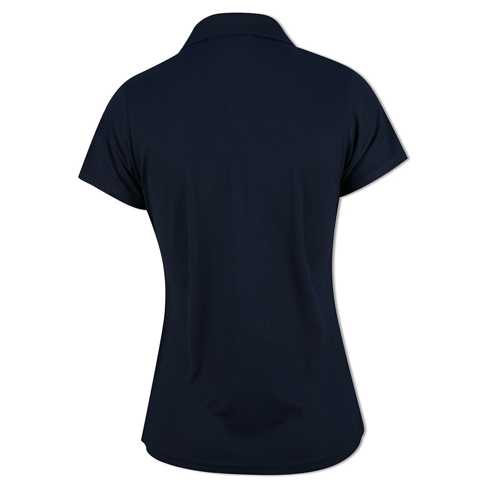 Glenmuir Ladies Short Sleeve Pique Polo with Stretch & UPF50+ in Navy
