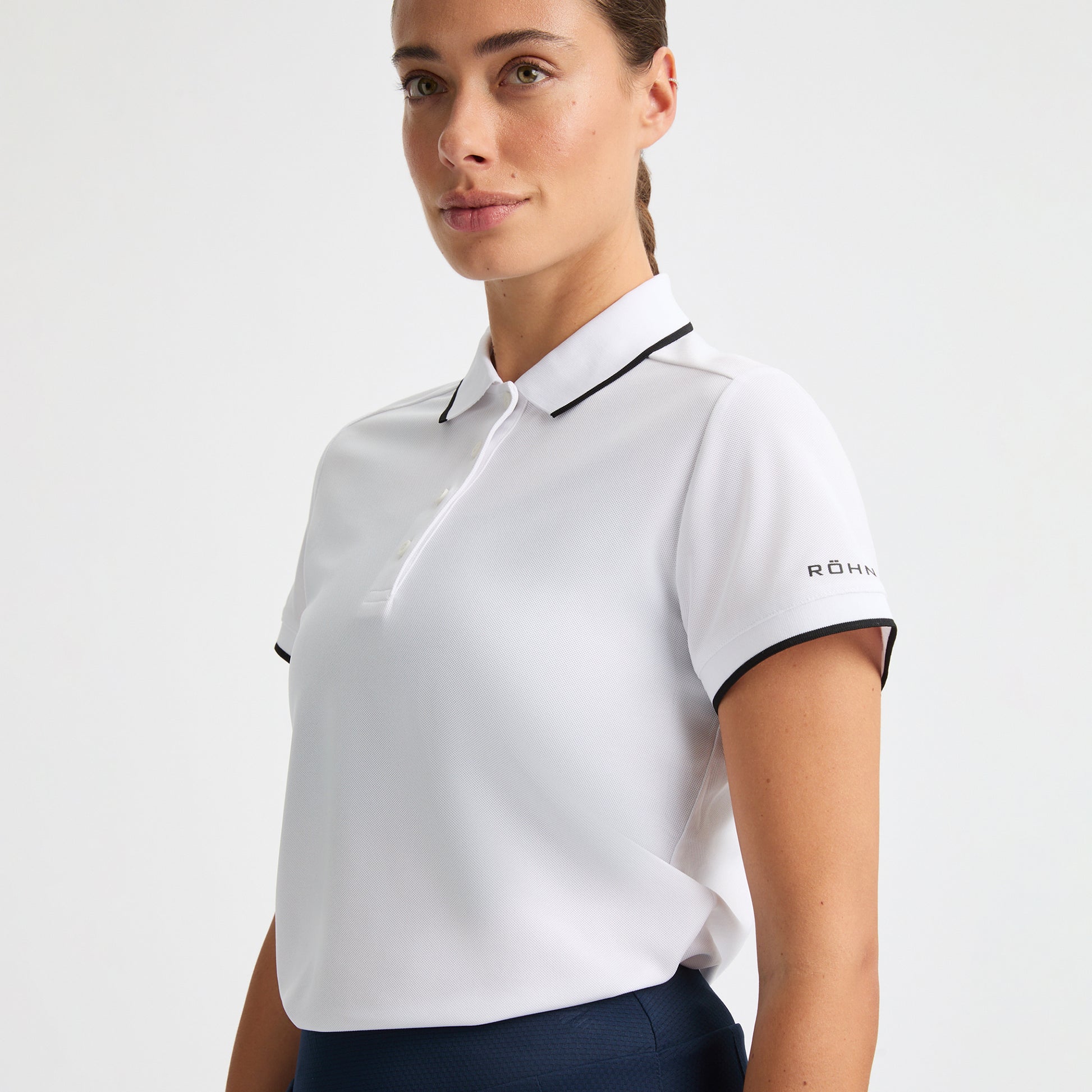 Rohnisch Ladies Classic Polo Shirt with Contrast Trim - Lightweight Comfort for All-Day Ease