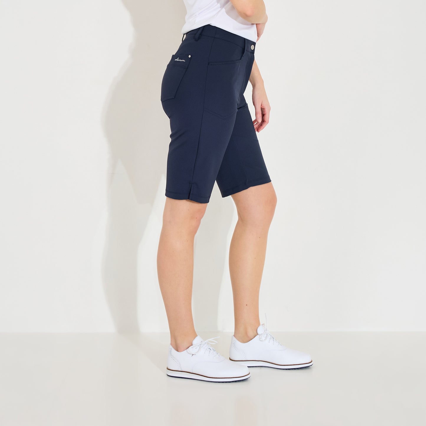 Abacus Ladies City Shorts in Navy - Where Comfort Meets Chic