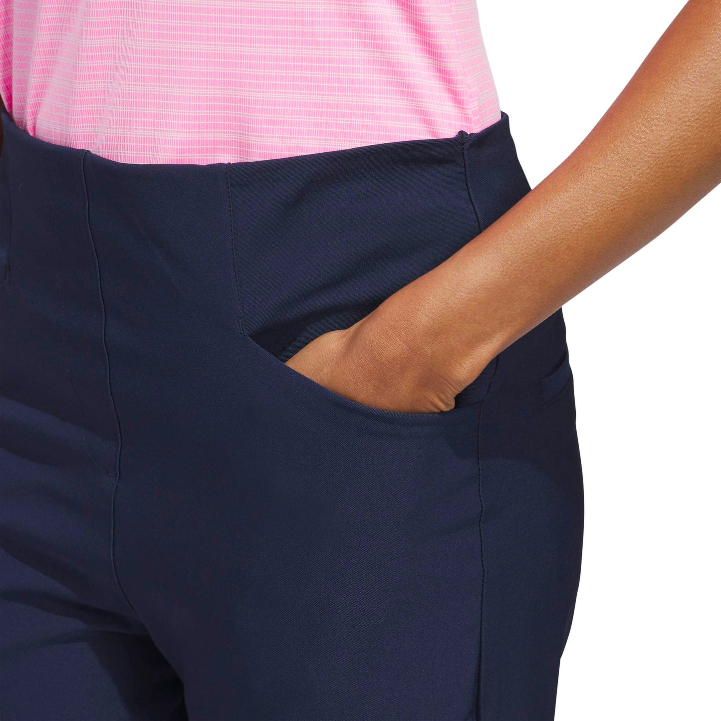 adidas Golf Ladies Navy Pull-On 7/8 Trousers