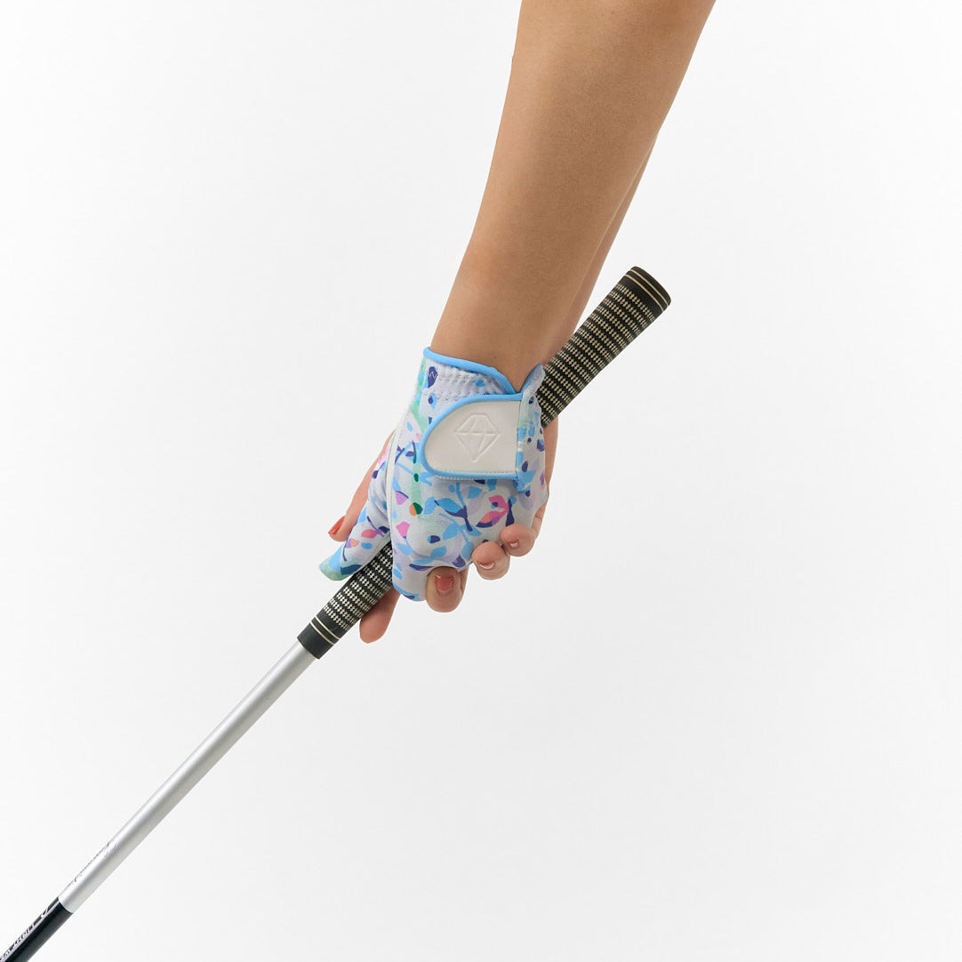 Pure Golf Women’s Patterned Left Golf Glove – Flexible, Breathable Performance Fit