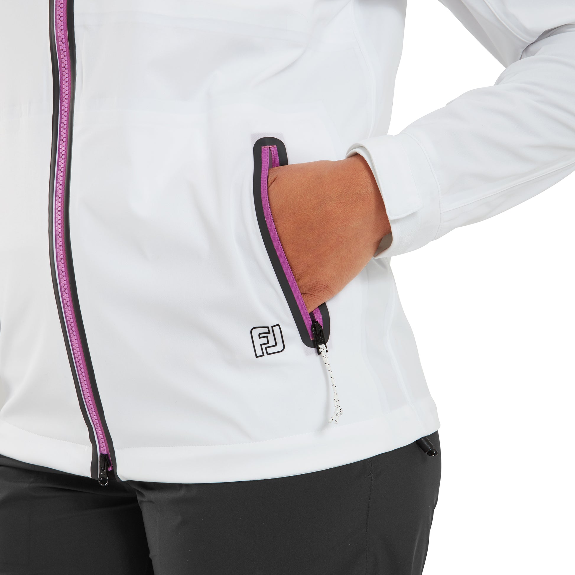 FootJoy Ladies Waterproof Jacket with adjustable Hood
