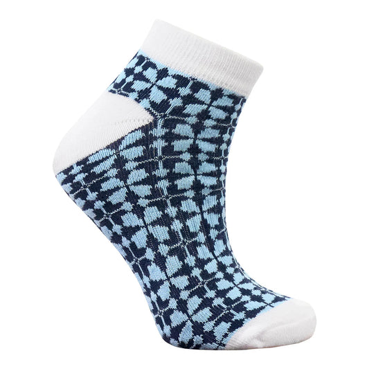 Surpizeshop Ladies 3 Pair Pack of Printed Golf Socks