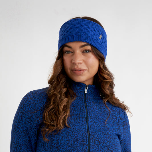 Green Lamb Ladies Fleece Lined Knitted Headband