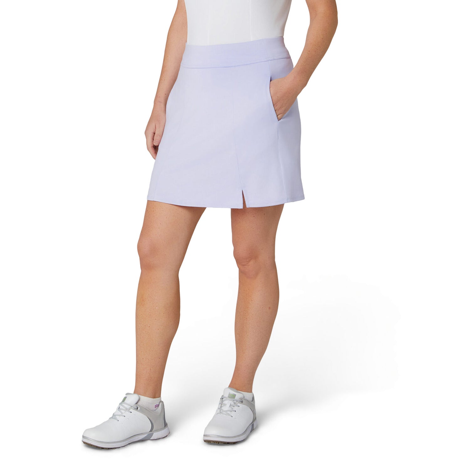 Callaway Ladies Pull-On Jersey Skort with Flattering, Sculpting Details - A Summer Golf Essential