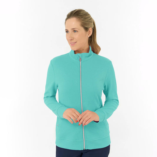 Pure Ladies Textured Jacket – Refined Texture Meets All-Season Performance