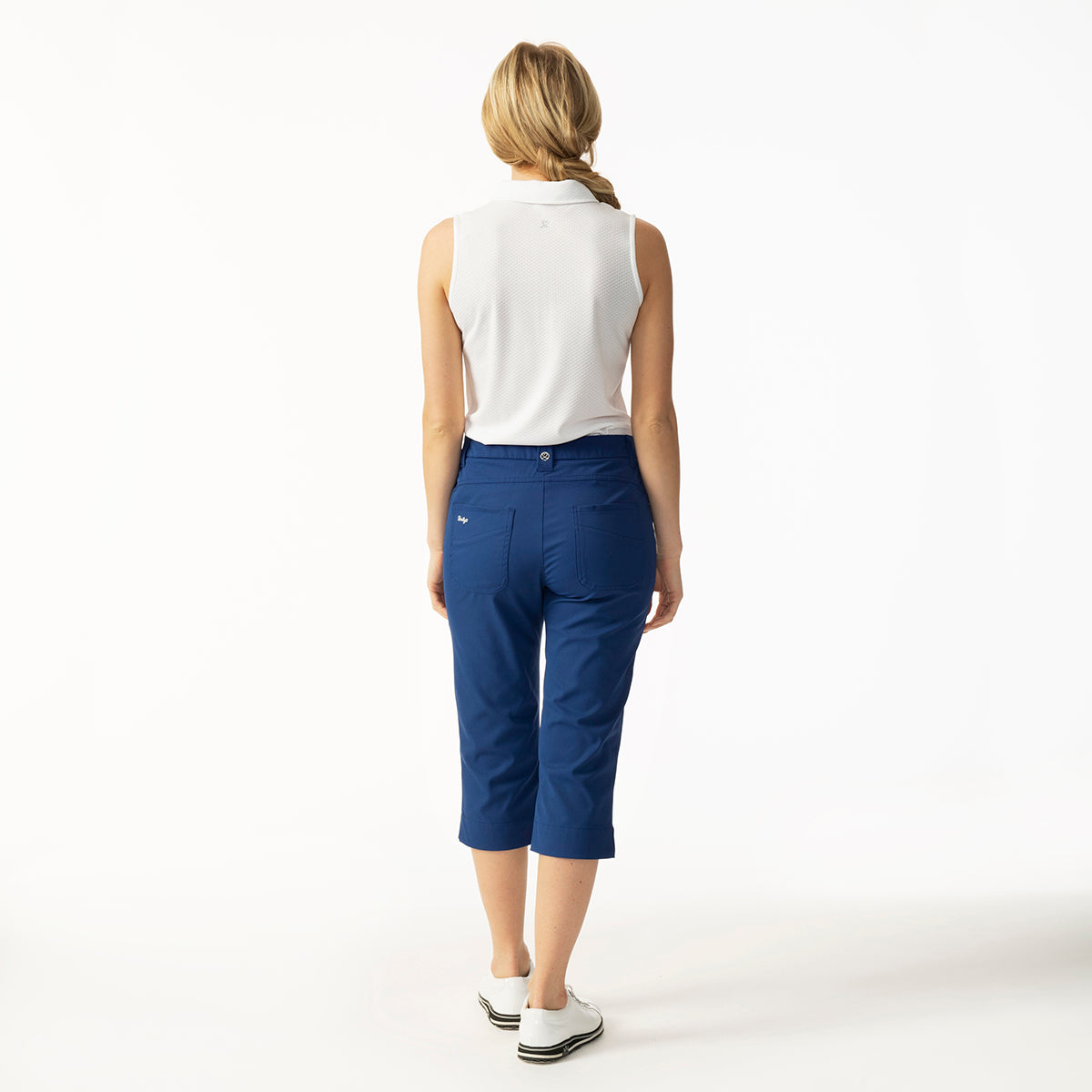 Daily Sports Ladies Stretch Capris in Spectrum Blue